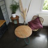 Vintage bamboo table