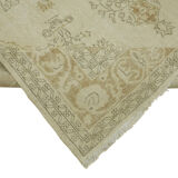 Hand-knotted anatolian vintage carpet  1970s 219 cm x 311 cm