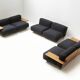 Stunning modular Pianura seating group by Mario Bellini for Cassina Italy