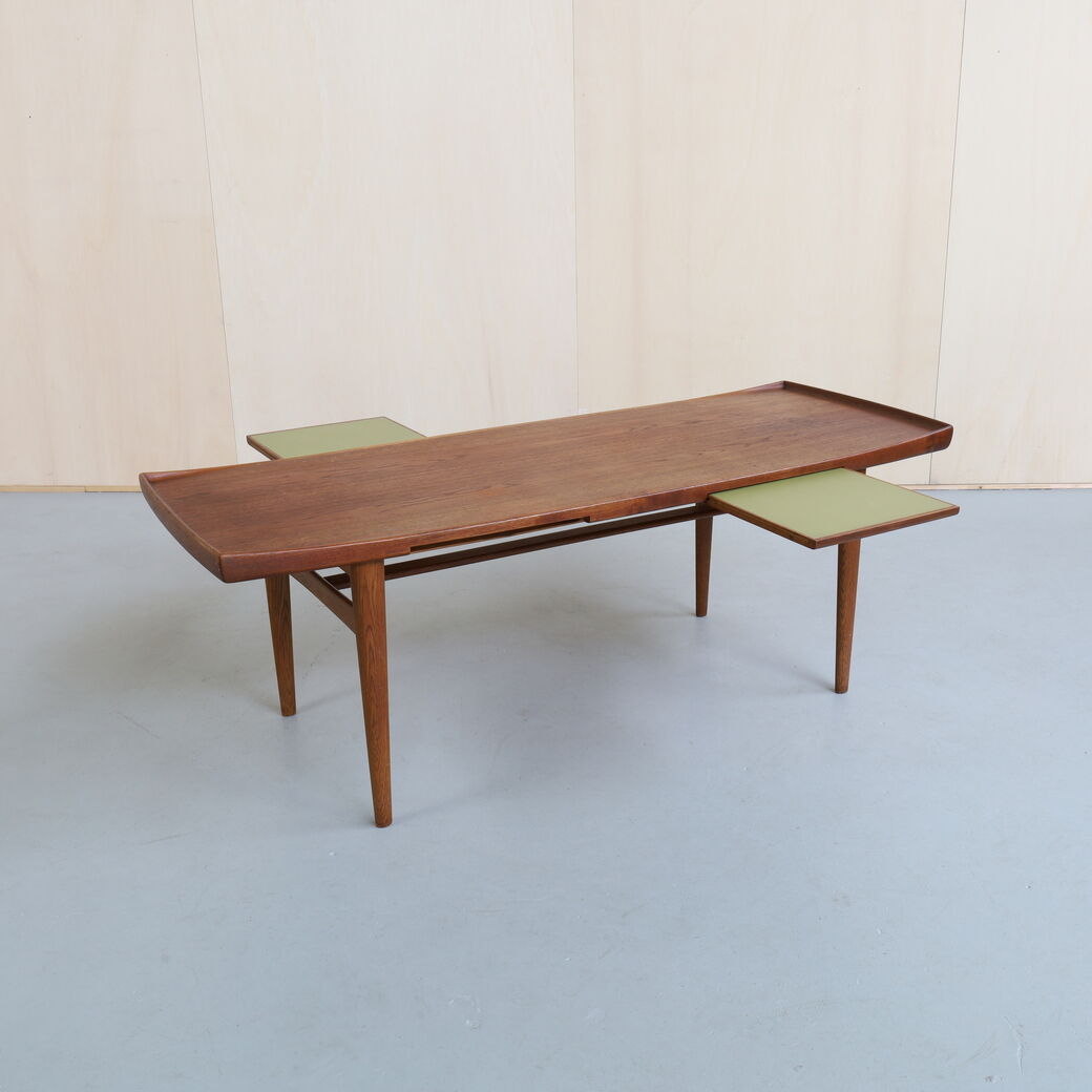 Teak Coffee Table by Alf Svensson for Tingströms, Sweden, 1960s