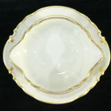 Porcelain sauciere from Limoges Bernardaud model louis xv