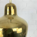 Golden Bell brass pendant light Alvar Aalto Louis Poulsen, Denmark 1950s