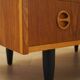 Ash chest of drawers 1970s with distinctive handles, Denmark