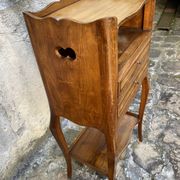 End of sofa/small entry piece of furniture/bedside… in cherry wood