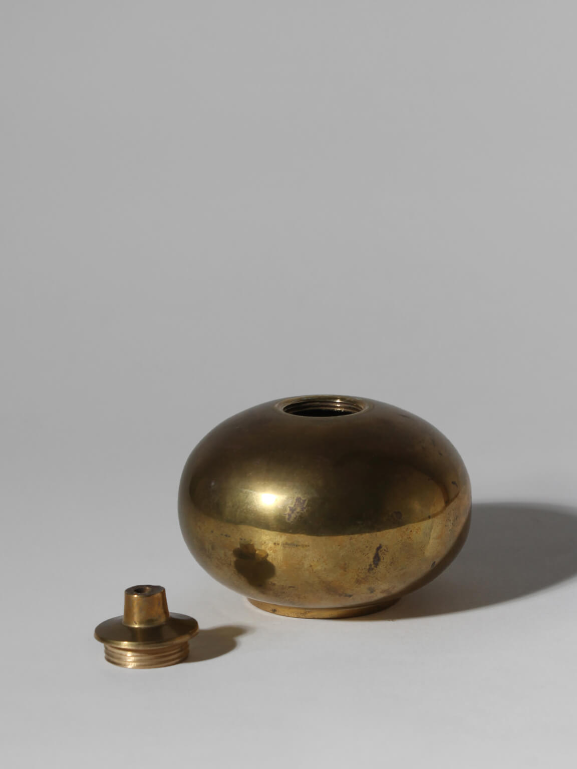 Brass Oil Lamp, Small