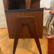 Small modernist desk / Mid-Century / compass – 1950s-60s