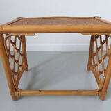 Table bedside or extra rattan Scandinavian 60 70 years