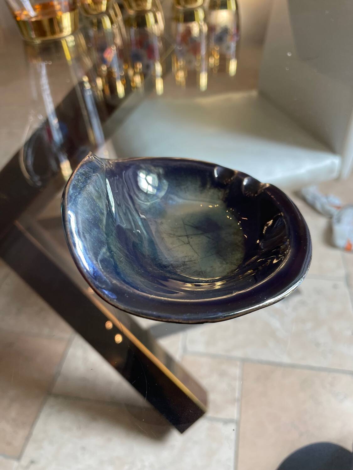 Rambervilliers Sandstone Ashtray