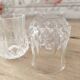 Set of 4 Cristal d'Arques Longchamp goblet-shaped liqueur glasses