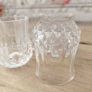 Lot de 4 verres à liqueur forme gobelet Cristal d'Arques modèle Longchamp