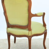 Louis XV style convertible armchair