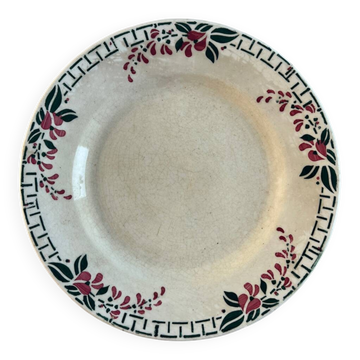 Céranord Siamand dessert plate