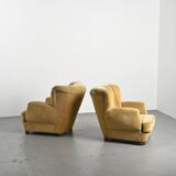 Pair of Danish Art Deco armchairs, 1940s