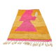 Tapis en laine pure fait main traditionnelle taille 100 x 200 cm