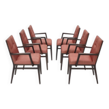 Vintage wooden chairs, 1970s, set of 6