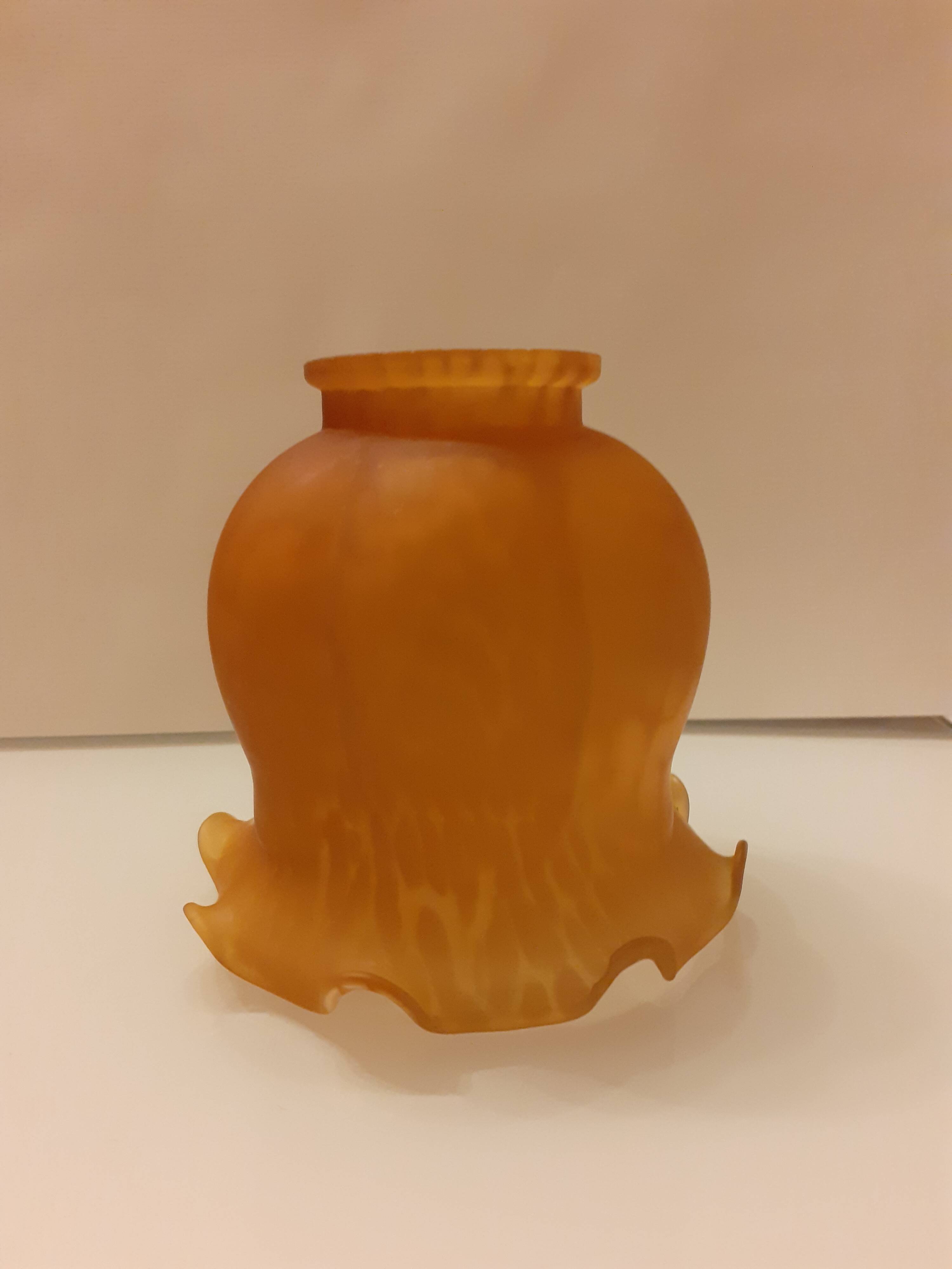 glass tulip lampshade