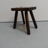 Antique milk stool