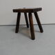 Antique milk stool
