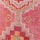 3x9 soft pastel pink vintage runner rug, 81x292cm sk 23329 free shipping