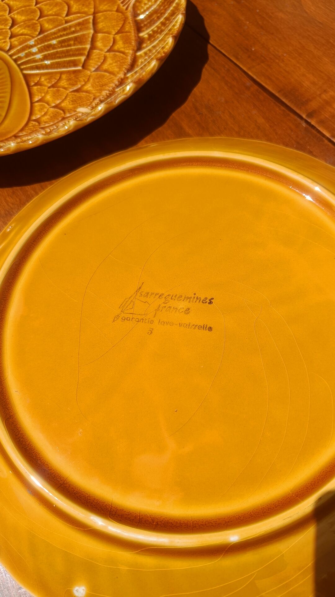 Sarreguemines fish plates