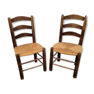 Brutalist chairs by Georges Robert