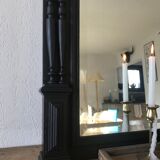Mirror black trumeau - 107x81cm