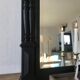 Miroir trumeau noir - 107x81cm
