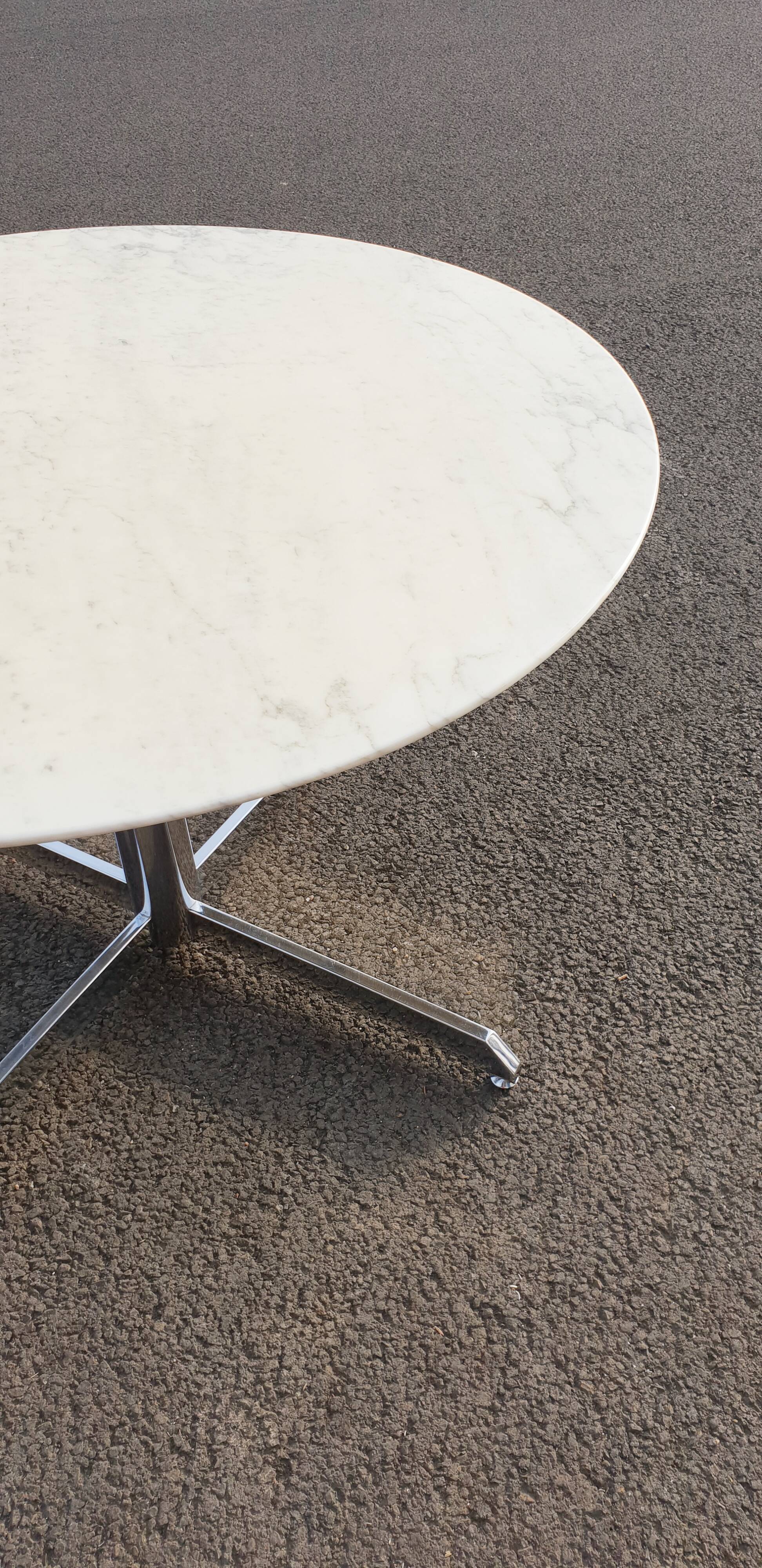Vintage marble table