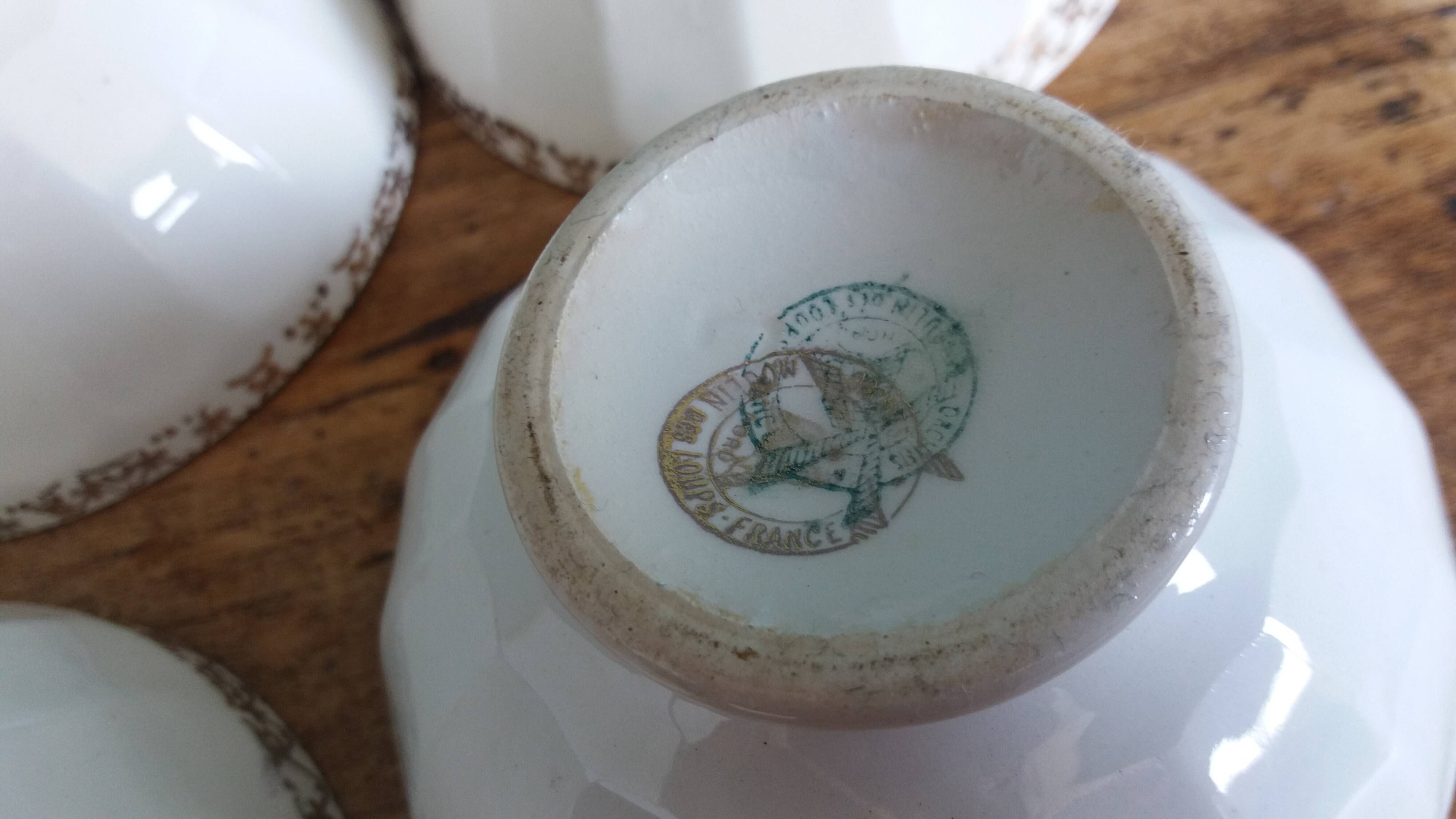 Ribbed bowls Orchies Moulin des Loups and others