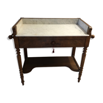 Marble top toilet table