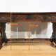 Table, bureau en chêne, style Néogothique – début XXème