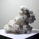 Collection minérale ancien spécimen d'aragonite blanche du Mexique +3,2kg