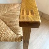 Solid elm armchair Maison Regain