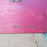 Folding brewery table