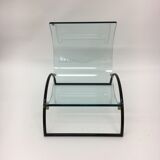 Italian magazine rack, 1980's, Gallotti & Radice