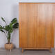 Ash wardrobe by Bohumil Landsman for Jitona, 1960