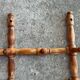Wall mounted coat rack, 1930s