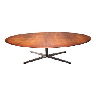 Table basse  (ou haute)   bois ovale