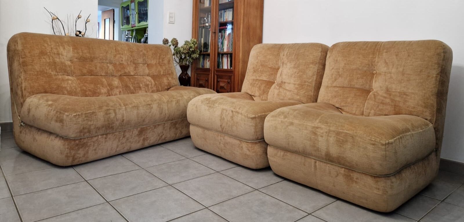 Sofa and convertible heaters 1970