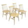 Set of 4 teak "Fanett" chairs by Ilmari Tapiovaara, Sweden, 1960