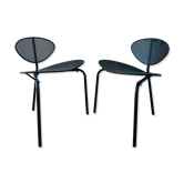 Nagasaki chairs by Marcel Gascoin, Gubi