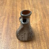 Organic studio pottery vase in mid-century style by Montanus & Remy, Germany, 1960s.