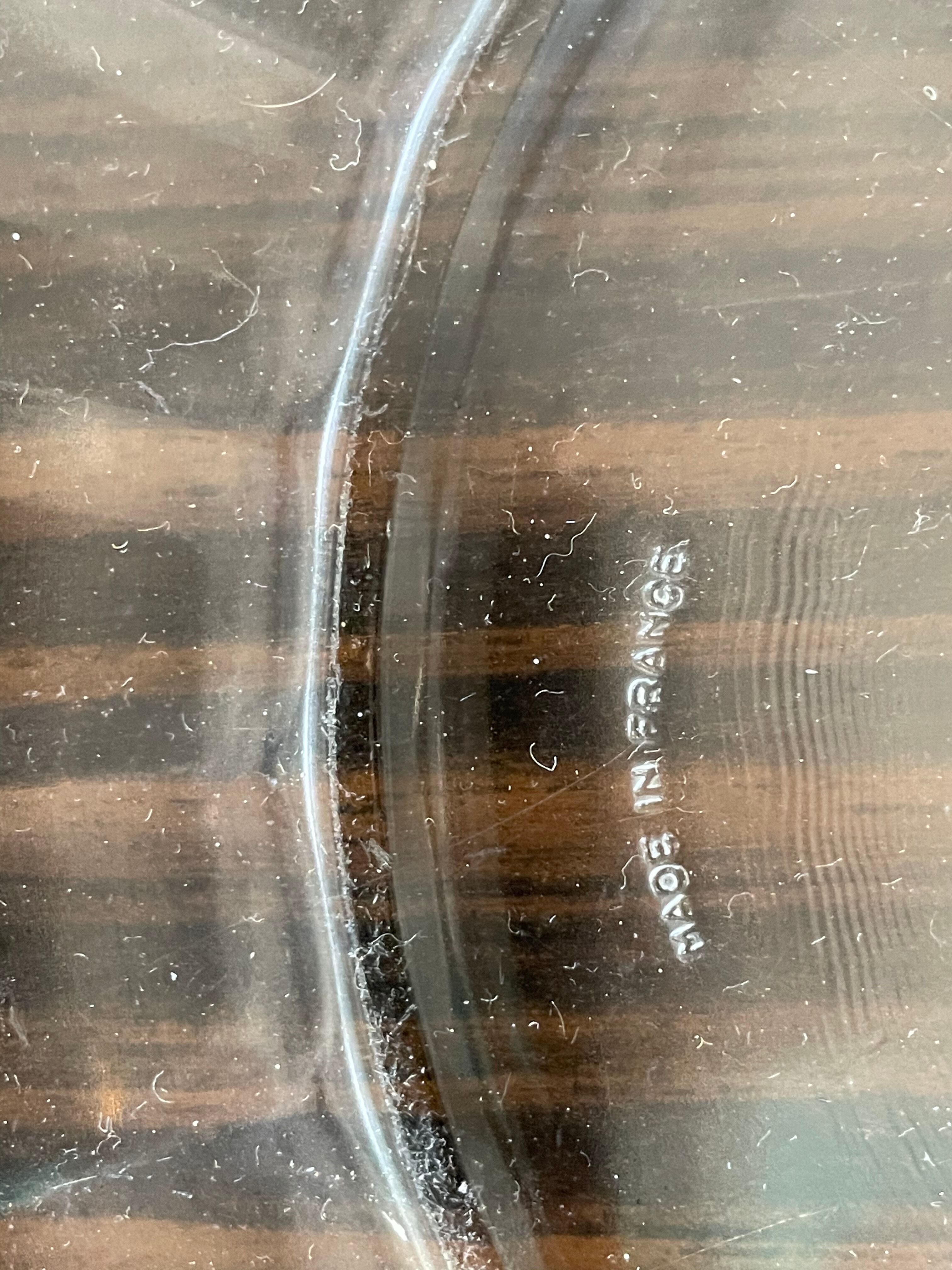 Presentation dish shape flower duralex vintage and ramekin