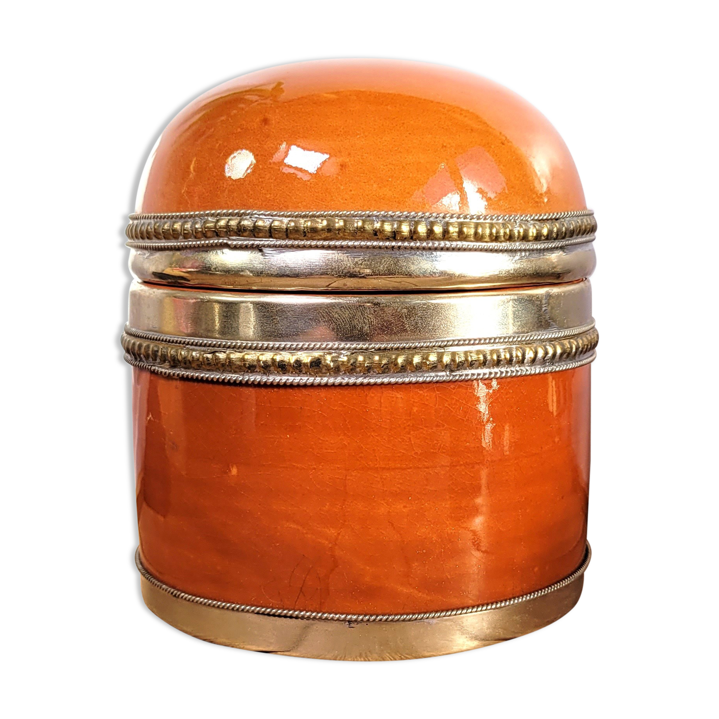 Moroccan ceramic box