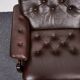 Rosewood and calf leather canapé from the 1960s, Rodeio by Jean Gillon, 1968.