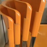 4 L303 chairs by Lafargue