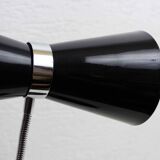 Diabolo lamp in black metal