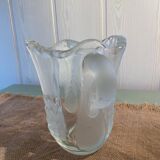 Art deco crystal carafe