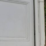 Boiserie XIX° 2x2 portes miroir Louis Philippe H2,46m L4,5m