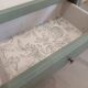 Bronze green display cabinet bookshelf